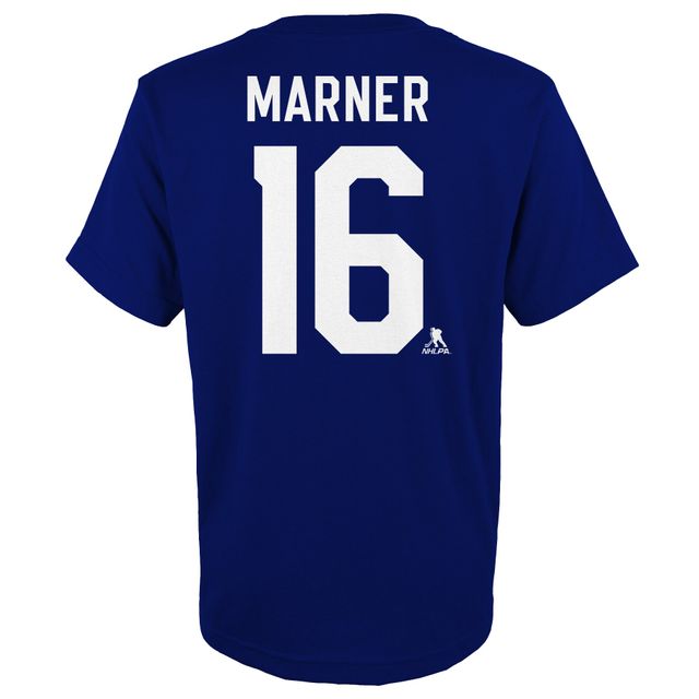 Jeune Mitchell Marner Blue Toronto Maple Leafs Nom et numéro du joueur - T-shirt