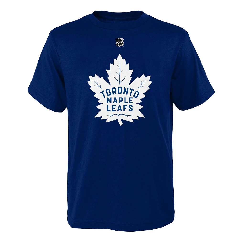 Youth William Nylander Blue Toronto Maple Leafs  Name & Number T-Shirt