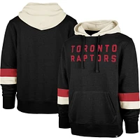 Men's '47 Black Toronto Raptors Premier Wordmark Lennox - Pullover Hoodie