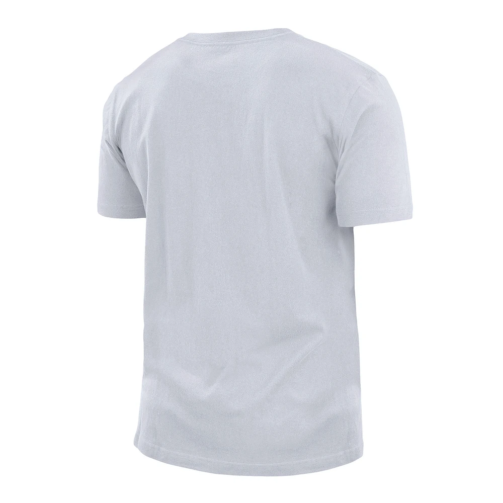 Men's 5th & Ocean by New Era Gray Toronto Raptors Game Day Province Outline T-Shirt