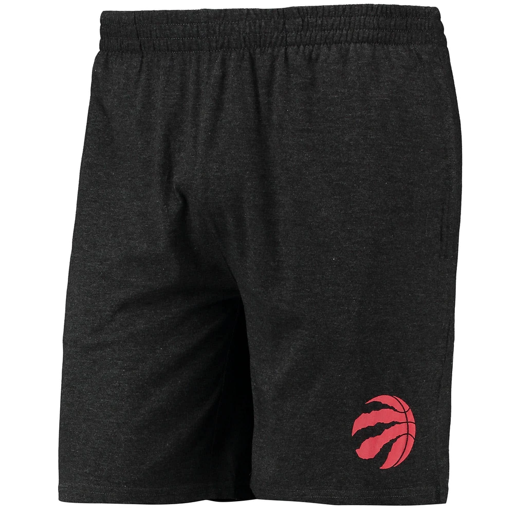 Men's Concepts Sport Black/Red Toronto Raptors T-Shirt & Shorts Sleep Set