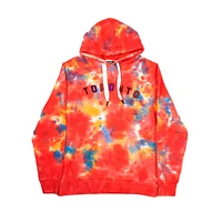 Men's FISLL Toronto Raptors Tie-Dye Pullover Hoodie