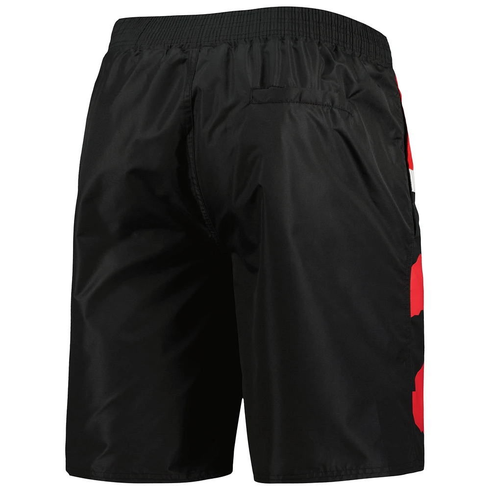 Men's G-III Sports by Carl Banks Black Toronto Raptors Sea Wind Swim Trunks