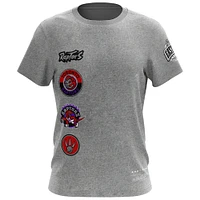 Men's Mitchell & Ness Heather Gray Toronto Raptors City Collection T-Shirt