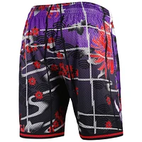 Men's Mitchell & Ness  Purple Toronto Raptors Lunar New Year Swingman Shorts