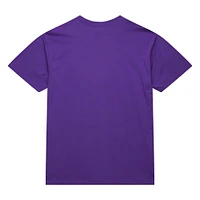 Men's Mitchell & Ness Raptors Purple Toronto Hardwood Classics Neon Nights Premium T-Shirt