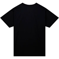 Men's Mitchell & Ness Vince Carter Black Toronto Raptors Hardwood Classics Bling Concert Player T-Shirt