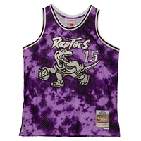 Men's Mitchell & Ness Vince Carter Purple Toronto Raptors 1998/99 Hardwood Classics Galaxy Swingman - Jersey