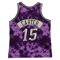 Men's Mitchell & Ness Vince Carter Purple Toronto Raptors 1998/99 Hardwood Classics Galaxy Swingman - Jersey