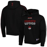 Chandail à capuchon enfiler triple mélange NBA x Hugo Boss pour homme Toronto Raptors Team Bounce noir