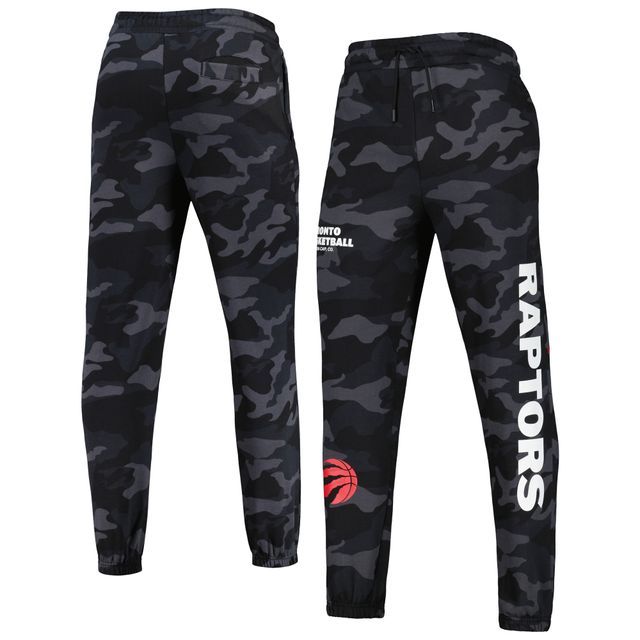 Pantalon de jogging Tonal Toronto Raptors New Era pour homme, noir/camouflage