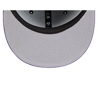 Men's New Era Black/Purple Toronto Raptors 2024/25 City Edition 9FIFTY Snapback Hat