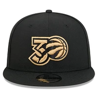 Men's New Era  Black Toronto Raptors 2024/25 City Edition Alternate 9FIFTY Snapback Hat