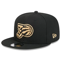 Men's New Era  Black Toronto Raptors 2024/25 City Edition Alternate 9FIFTY Snapback Hat