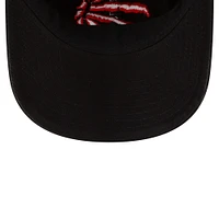 Men's New Era Black Toronto Raptors Team 2.0 9TWENTY Adjustable Hat