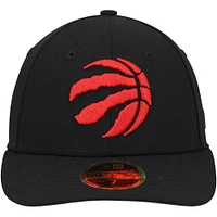 Men's New Era Black Toronto Raptors Team Low Profile 59FIFTY Fitted Hat