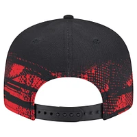 Men's New Era Black Toronto Raptors Tip-Off 9FIFTY Snapback Hat