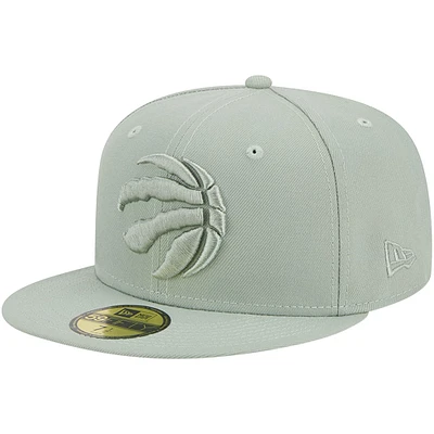 Men's New Era Green Toronto Raptors Color Pack 59FIFTY Fitted Hat