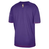 Men's Nike  Purple Toronto Raptors 2024/25 Classic Edition Pregame Shooting T-Shirt