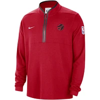 Men's Nike Red Toronto Raptors Authentic Performance Half-Zip Jacket