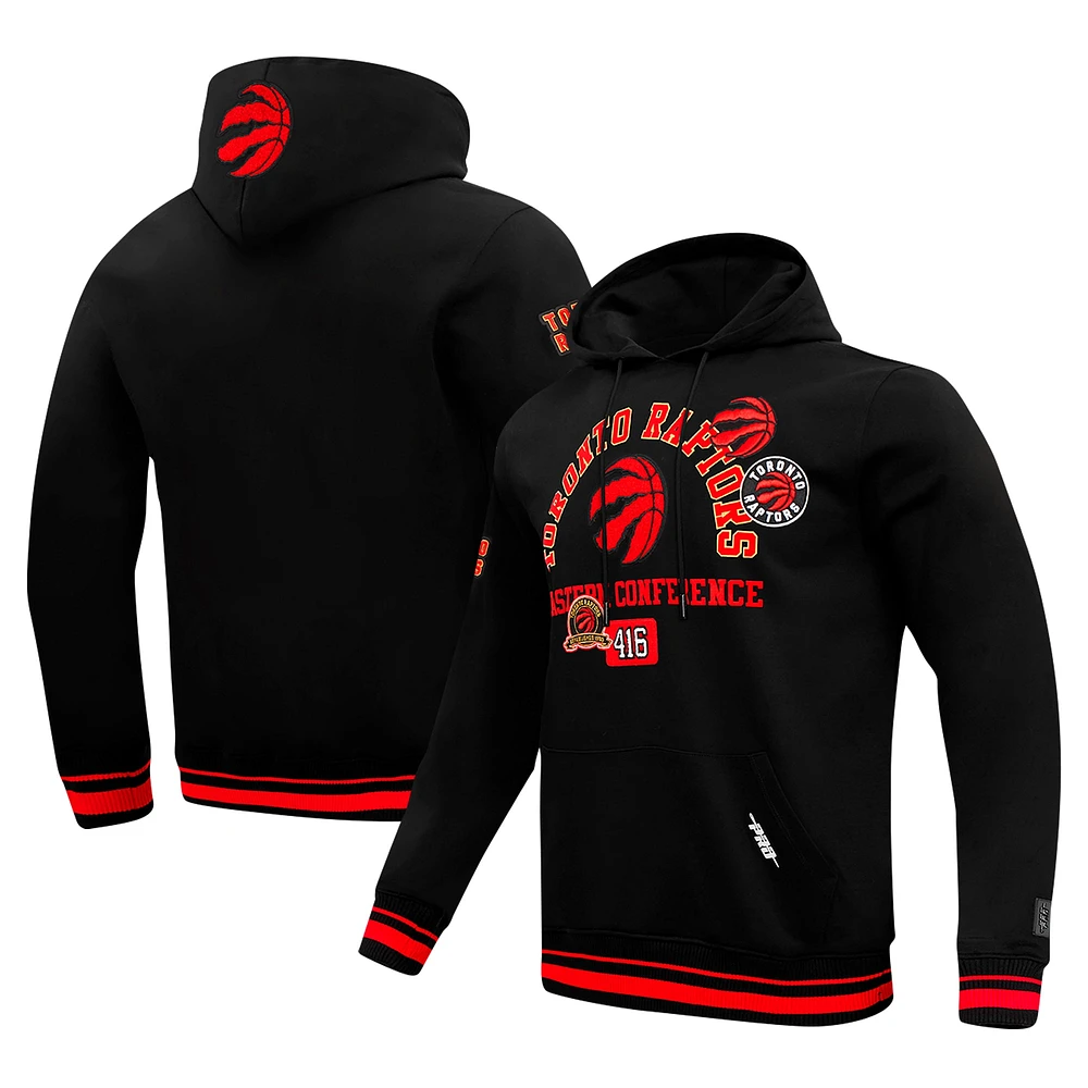 Men's Pro Standard Black Toronto Raptors Area Code Pullover Hoodie