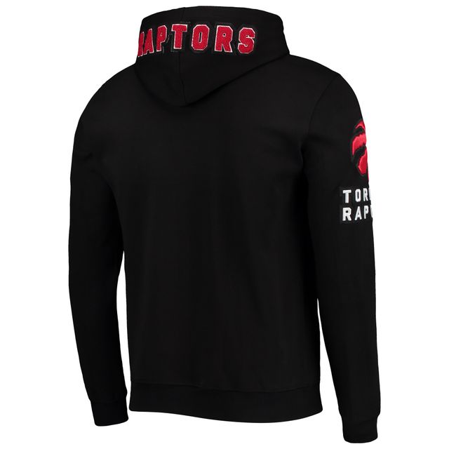 Chandail à capuchon en chenille des Toronto Raptors Pro Standard pour hommes, noir