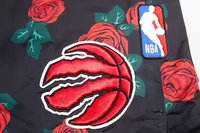 Men's Pro Standard Black Toronto Raptors Roses Woven Shorts