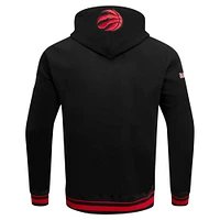 Men's Pro Standard Black Toronto Raptors Script Tail Pullover Hoodie