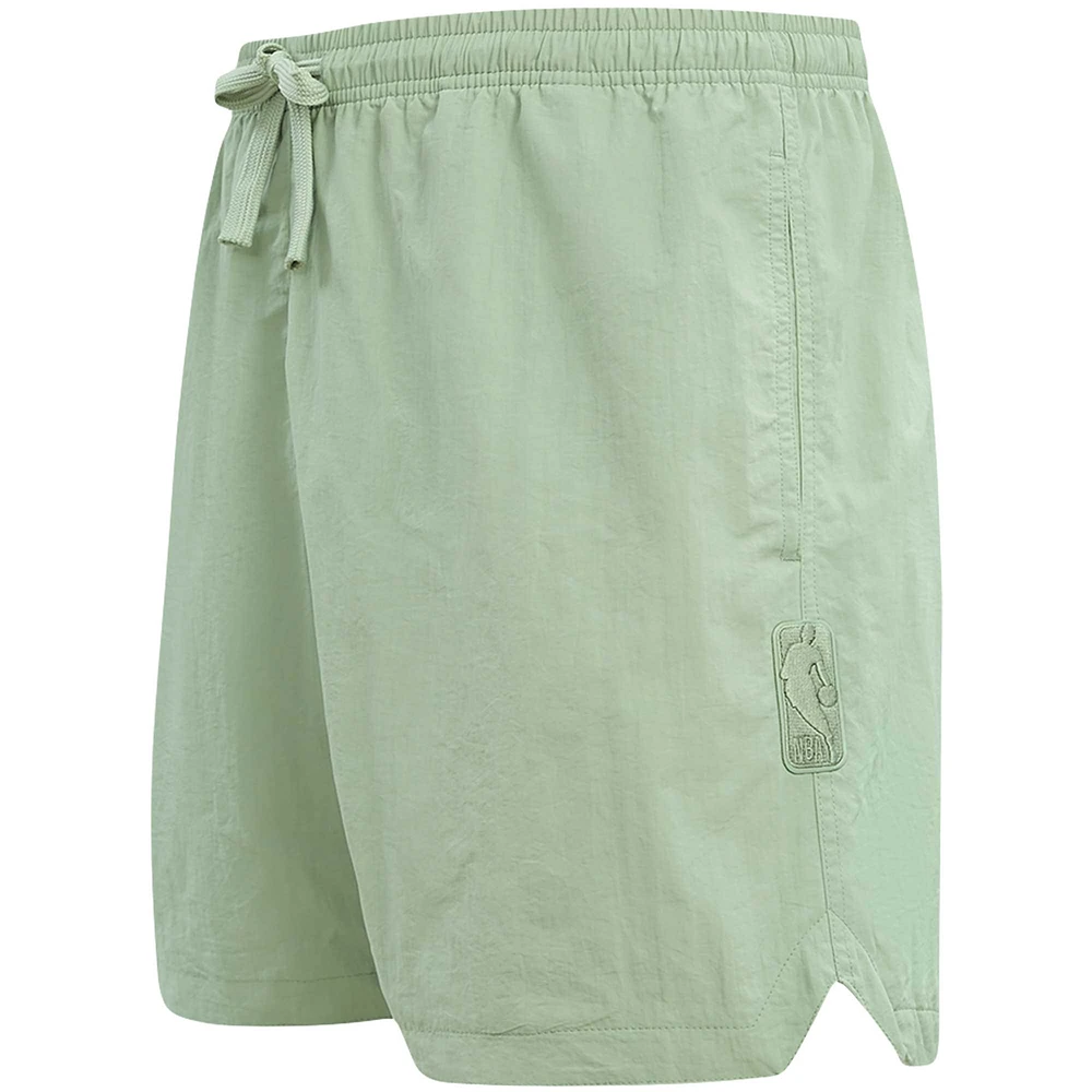 Men's Pro Standard  Green Toronto Raptors Neutral Woven Shorts