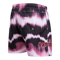 Men's Pro Standard Pink Toronto Raptors Allover Print Wave Shorts