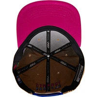 Casquette Snapback Neon Pro Standard Tan Toronto Raptors Champions de la finale de la NBA pour homme