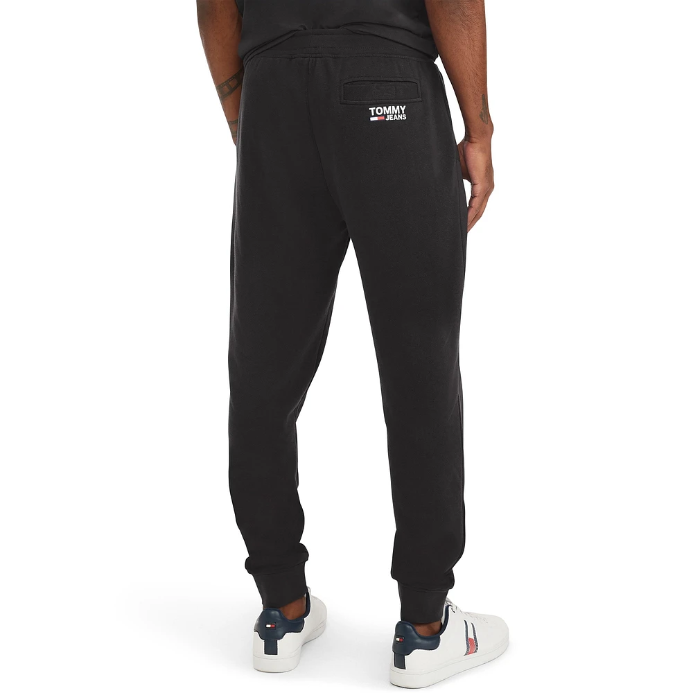 Pantalon de jogging en molleton bi-mélange Carl Toronto Raptors Tommy Jeans pour homme, noir
