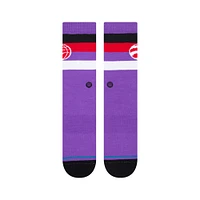 Stance Toronto Raptors Stripe Crew Socks