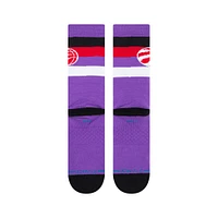 Stance Toronto Raptors Stripe Crew Socks