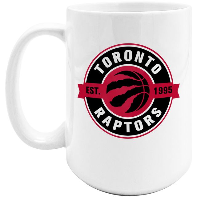 Le Sports Vault Raptors de Toronto 15 oz. Tasse à café sublimée