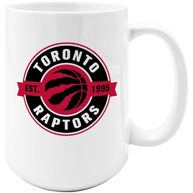 Le Sports Vault Raptors de Toronto 15 oz. Tasse à café sublimée
