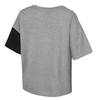 Toddler Heather Gray/Black Toronto Raptors Lifestyle Superstar - T-Shirt & Shorts Set
