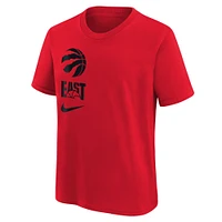 Toddler Nike Red Toronto Raptors Essential Asbury Block - T-Shirt