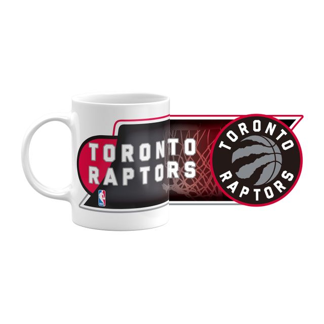 Raptors de Toronto - 11oz. Tasse à Café Sublimée - Blanc