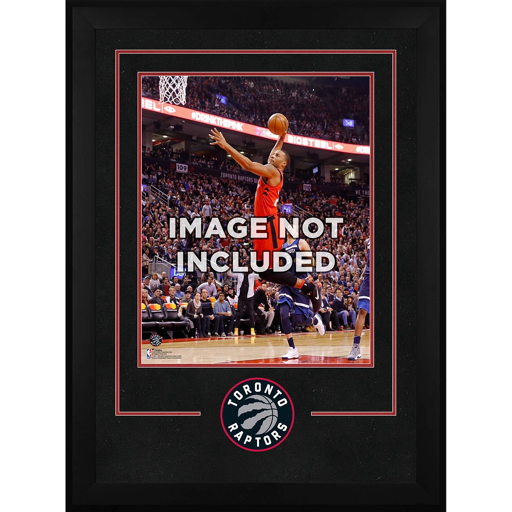Toronto Raptors Deluxe 16'' x 20'' Vertical Frame with Team Logo