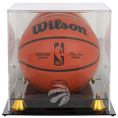 Toronto Raptors Golden Classic Team Logo Basketball Display Case