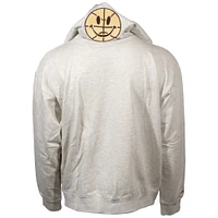 Unisex Mitchell & Ness Oatmeal Toronto Raptors Love Affair Hardwood Classics Pullover Hoodie