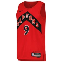 Unisex Nike RJ Barrett Red Toronto Raptors Swingman Player Jersey - Icon Edition