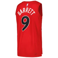 Unisex Nike RJ Barrett Red Toronto Raptors Swingman Player Jersey - Icon Edition