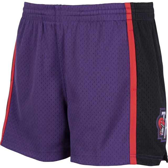 Mitchell & Ness violet Toronto Raptors Hardwood Classics Jump Shot pour femmes - Short