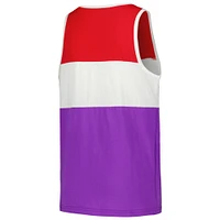 Youth Mitchell & Ness Purple Toronto Raptors Hardwood Classics Special Script Tank Top