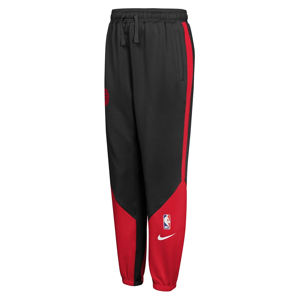 Pantalon de jeu Nike noir pour jeunes Toronto Raptors Performance