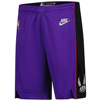 Youth Nike Purple Toronto Raptors 2024/25 City Edition Swingman Performance Shorts