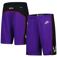 Youth Nike Purple Toronto Raptors 2024/25 City Edition Swingman Performance Shorts