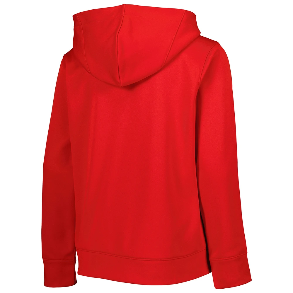 Youth Nike Red Toronto Raptors Spotlight Practice Performance Pullover Hoodie